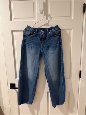 Quince Women's Blue Wide Leg Jeans